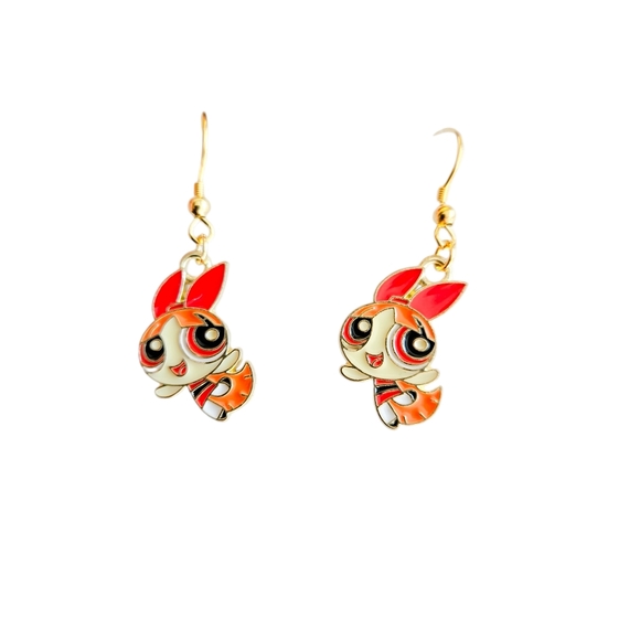 Powerpuff girls' earrings for women - Picture 2 of 7